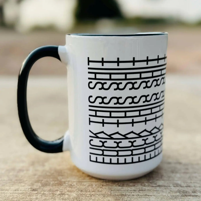 Fuck This Shit Tire Track Mug