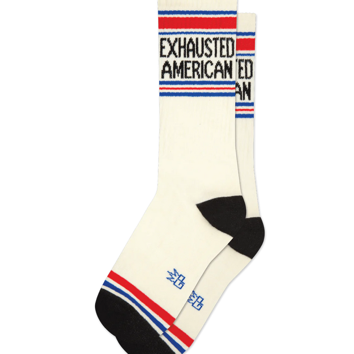 Exhausted American Socks