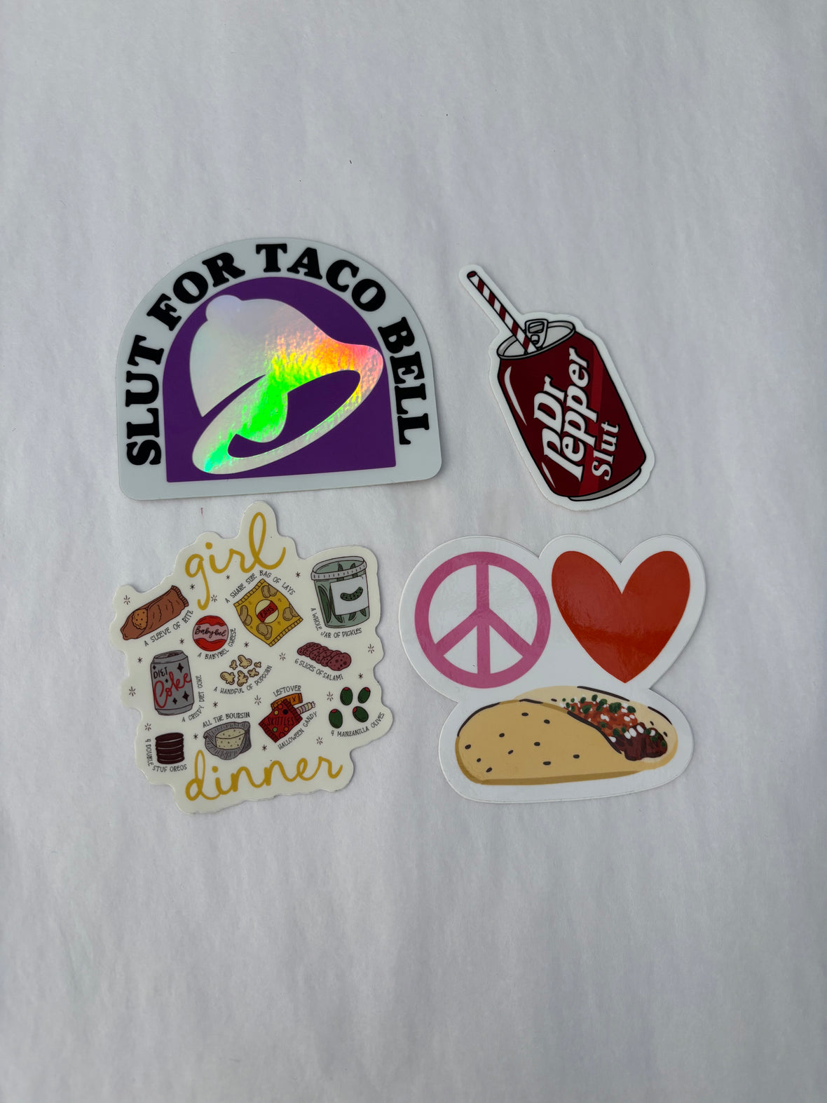 Foodies Unite Sticker Pack