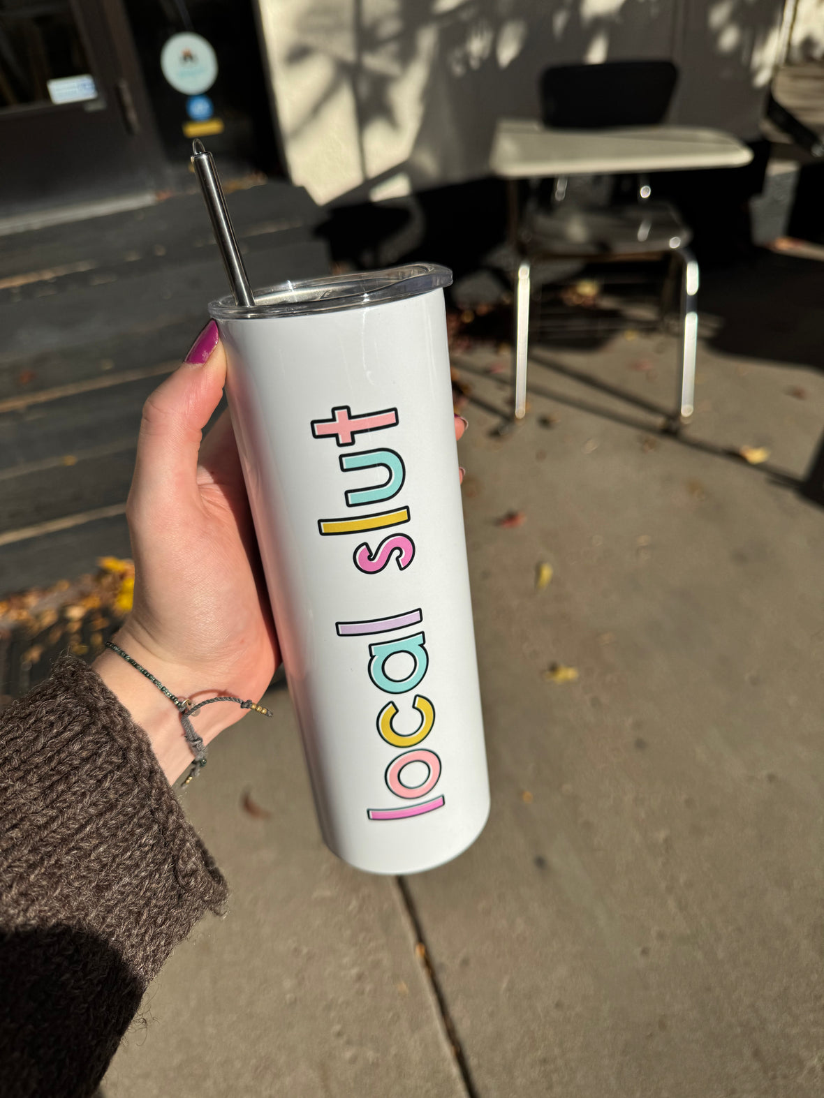 Local Slut Travel Tumbler