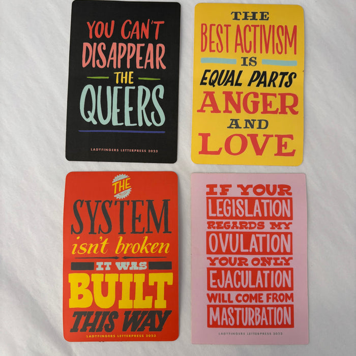 Activism Sticker Pack
