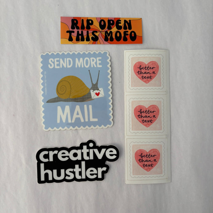 Snail Mail Sticker Pack