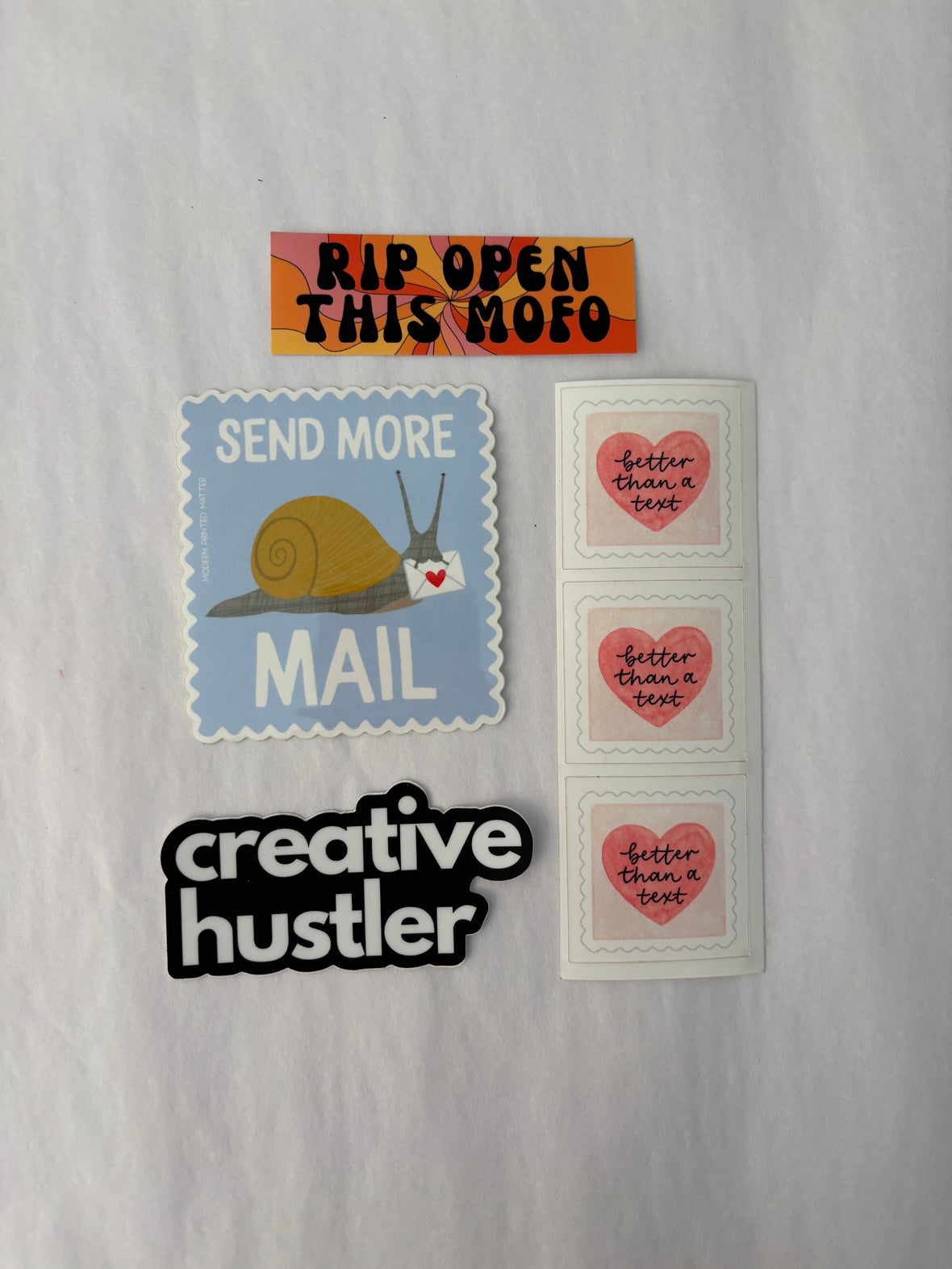 Snail Mail Sticker Pack