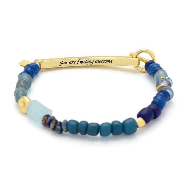 Supportive Hidden Message Bracelet