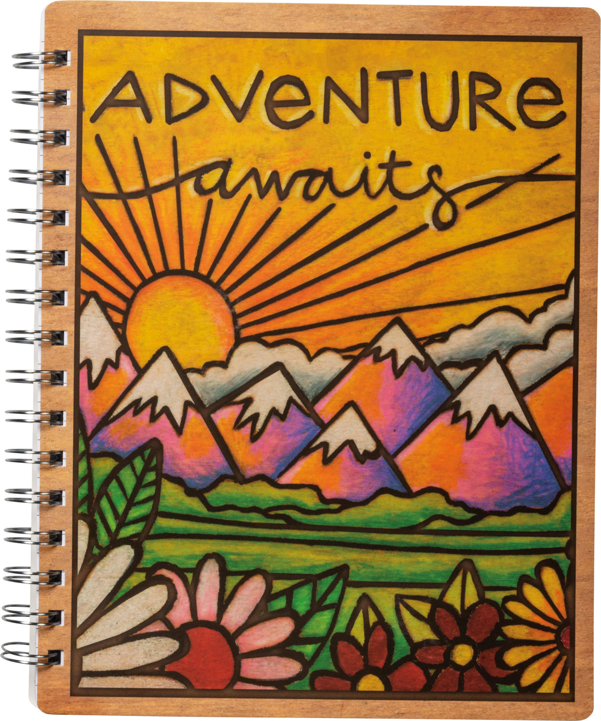 Adventure Awaits Spiral Notebook