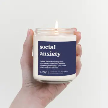 Social Anxiety Candle