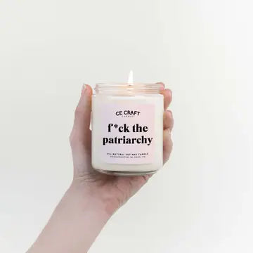 Fuck the Patriarchy Candle