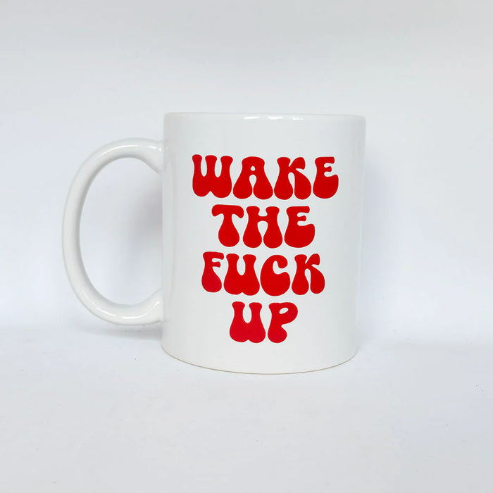 Wake Up Coffee and Tea Mug