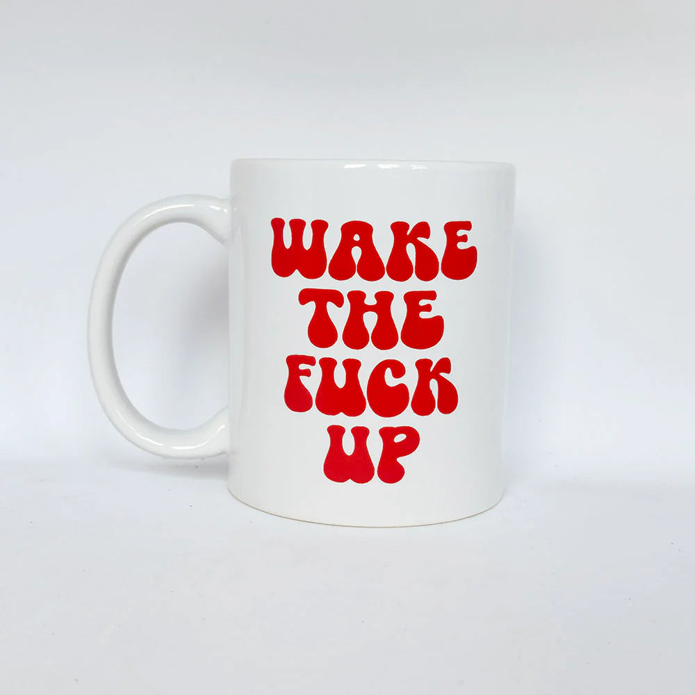 Wake Up Coffee and Tea Mug