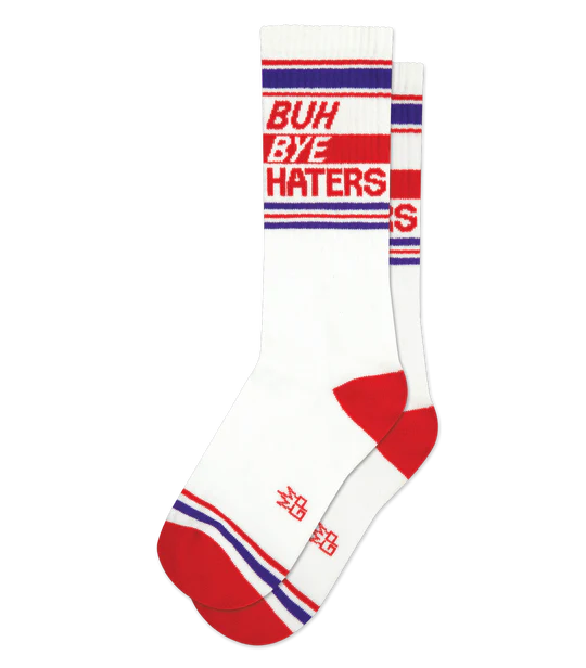 Buh Bye Haters Socks