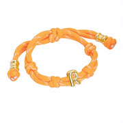 Knotted Initial Bracelet