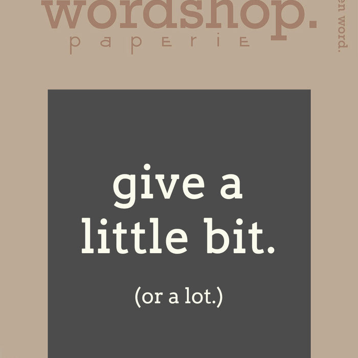 Wordshop Paperie Gift Card
